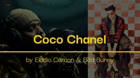 bad bunny coco chanel lyrics|Coco Chanel song Bad Bunny.